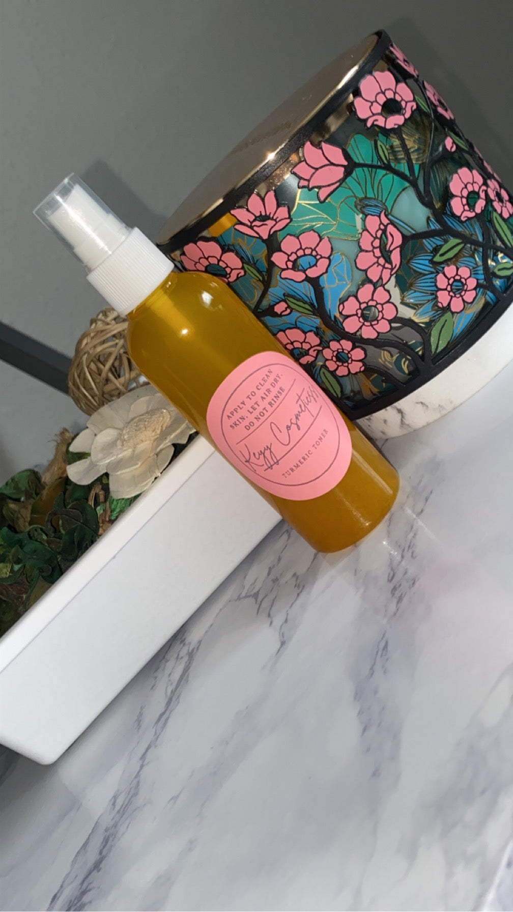 Turmeric toner