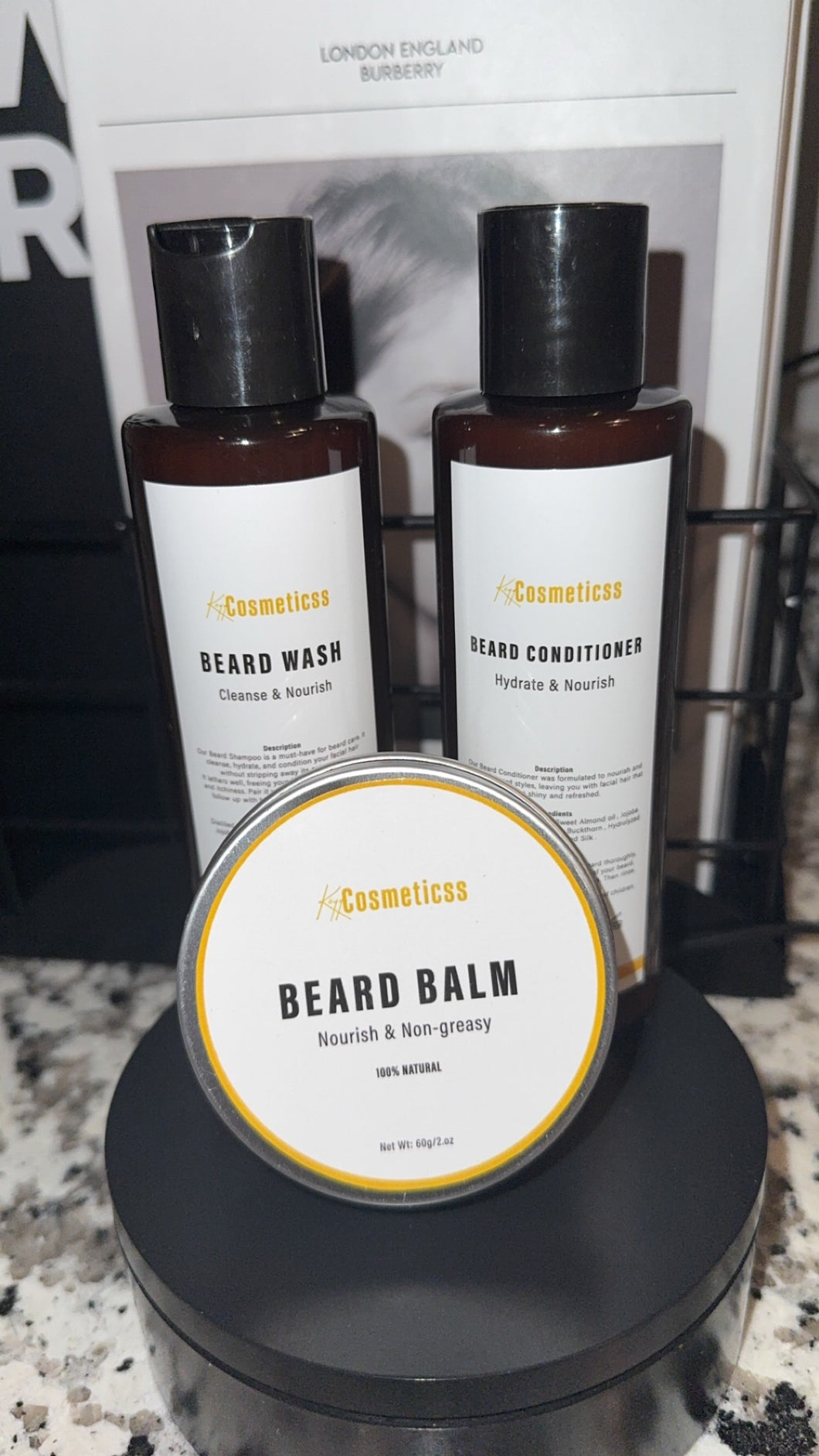 3 pc Beard set