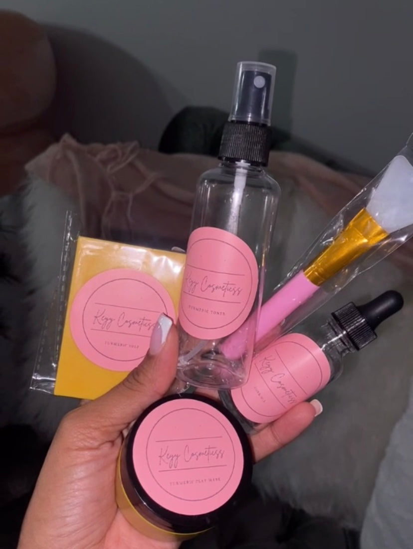 4 step turmeric glow kit